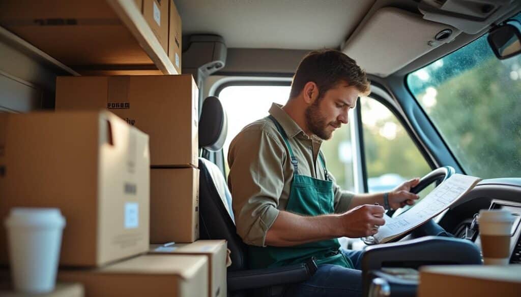 Comment organiser une tournée de livraison efficace en utilitaire