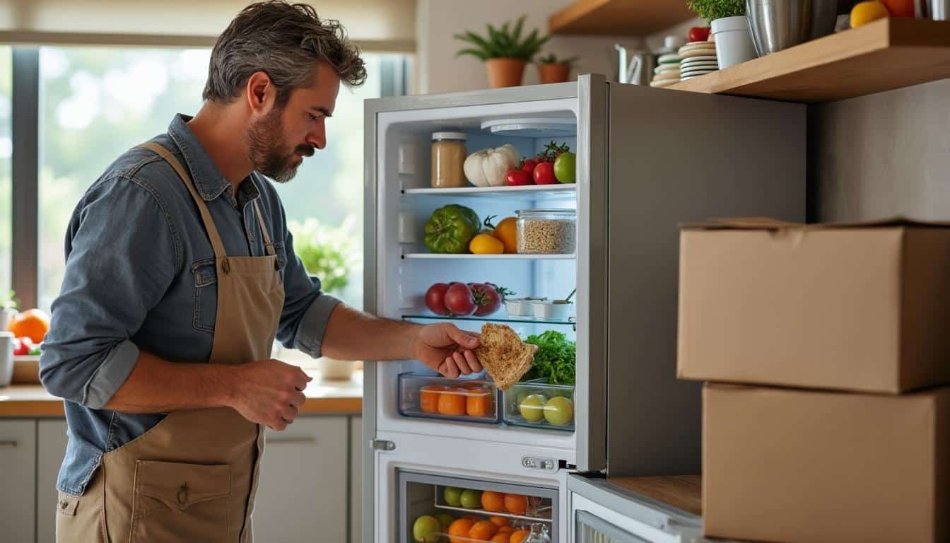 Illustration: Quand et comment préparer le réfrigérateur avant le déménagement