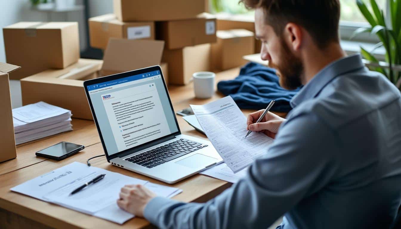 Illustration: Quels sont les droits et obligations du salarié lors du déménagement ?