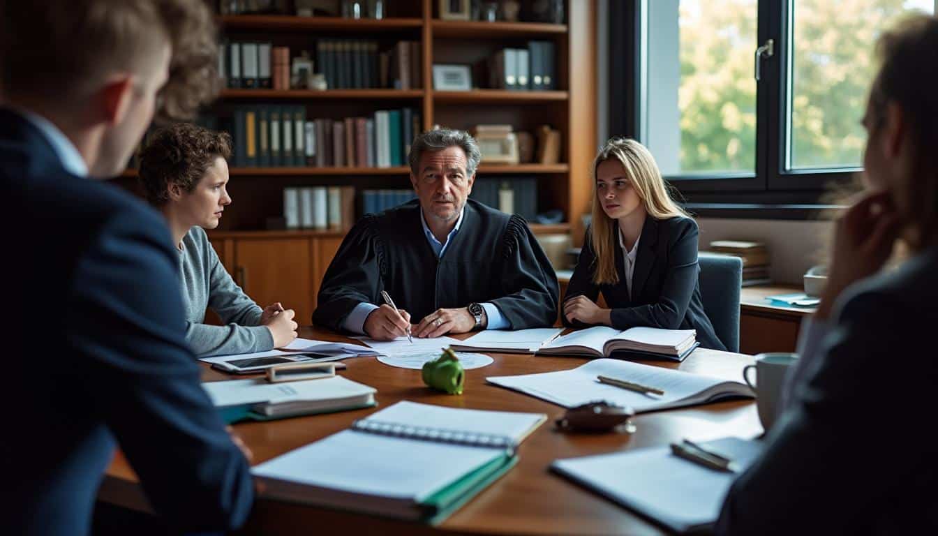 Illustration: Comment le juge aux affaires familiales intervient dans les déménagements liés à la garde d’enfant