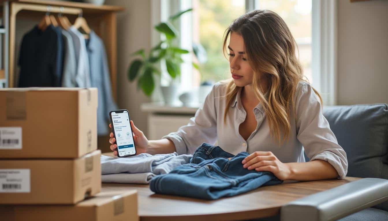 Illustration: Comprendre les frais de port et leur impact sur vos articles Vinted