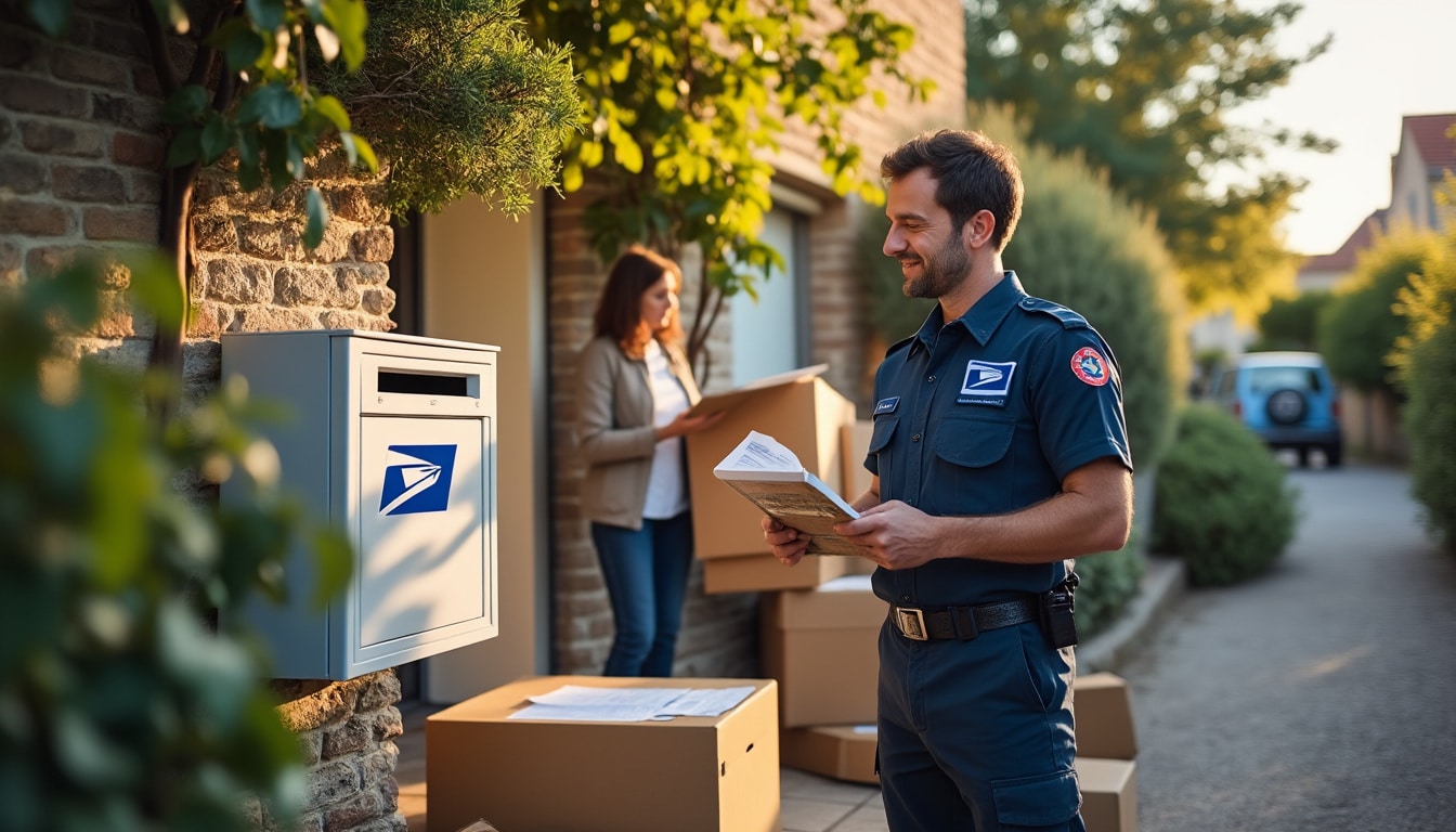 Illustration: Comment La Poste s’est imposée dans la gestion du courrier lors d’un déménagement
