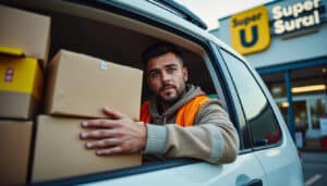 Location de fourgonnette Super U : solution flexible et économique