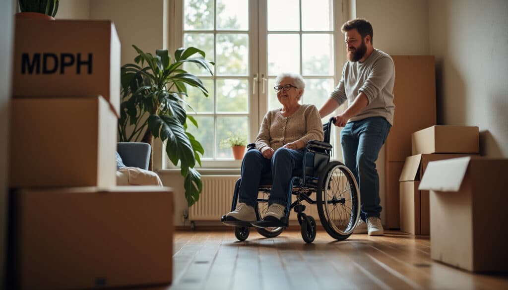 MDPH aide au déménagement : guide complet pour bien en bénéficier
