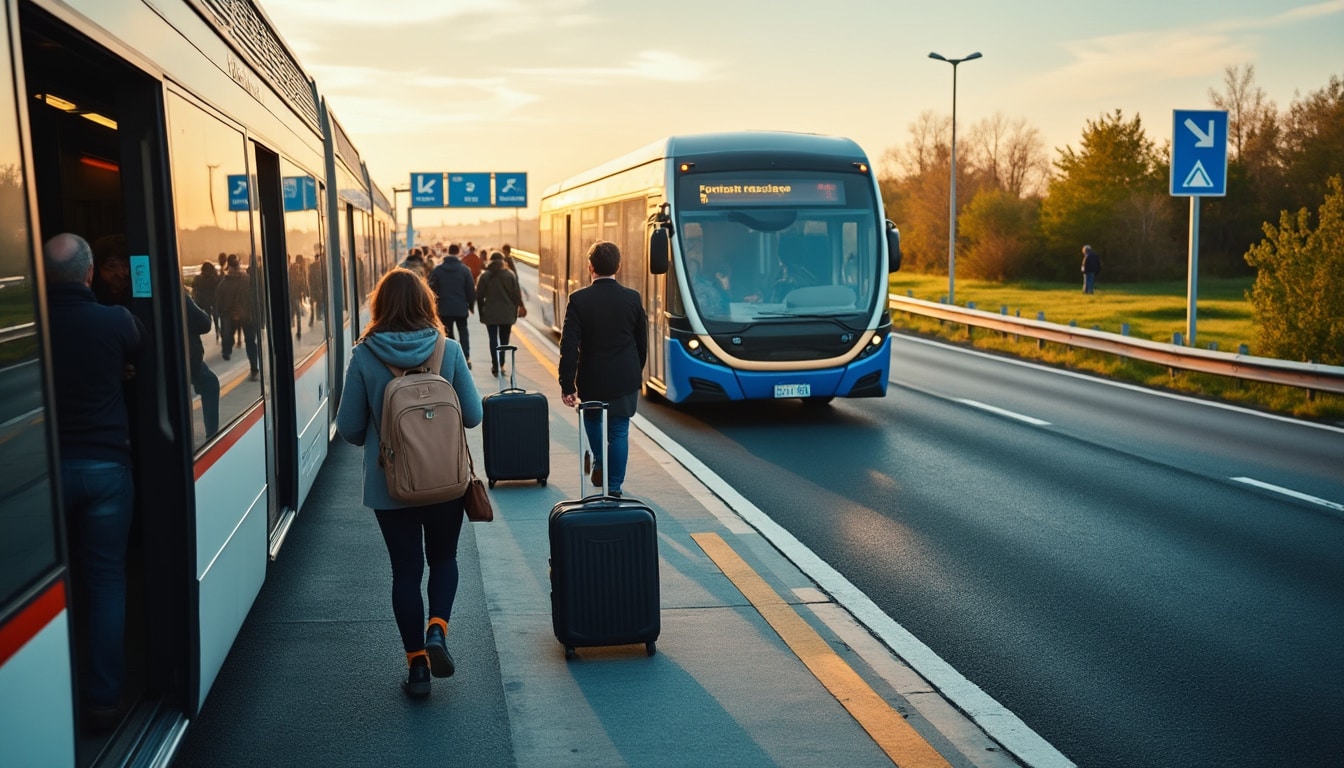 Illustration: Comprendre le fonctionnement et les spécificités du transport entre villes