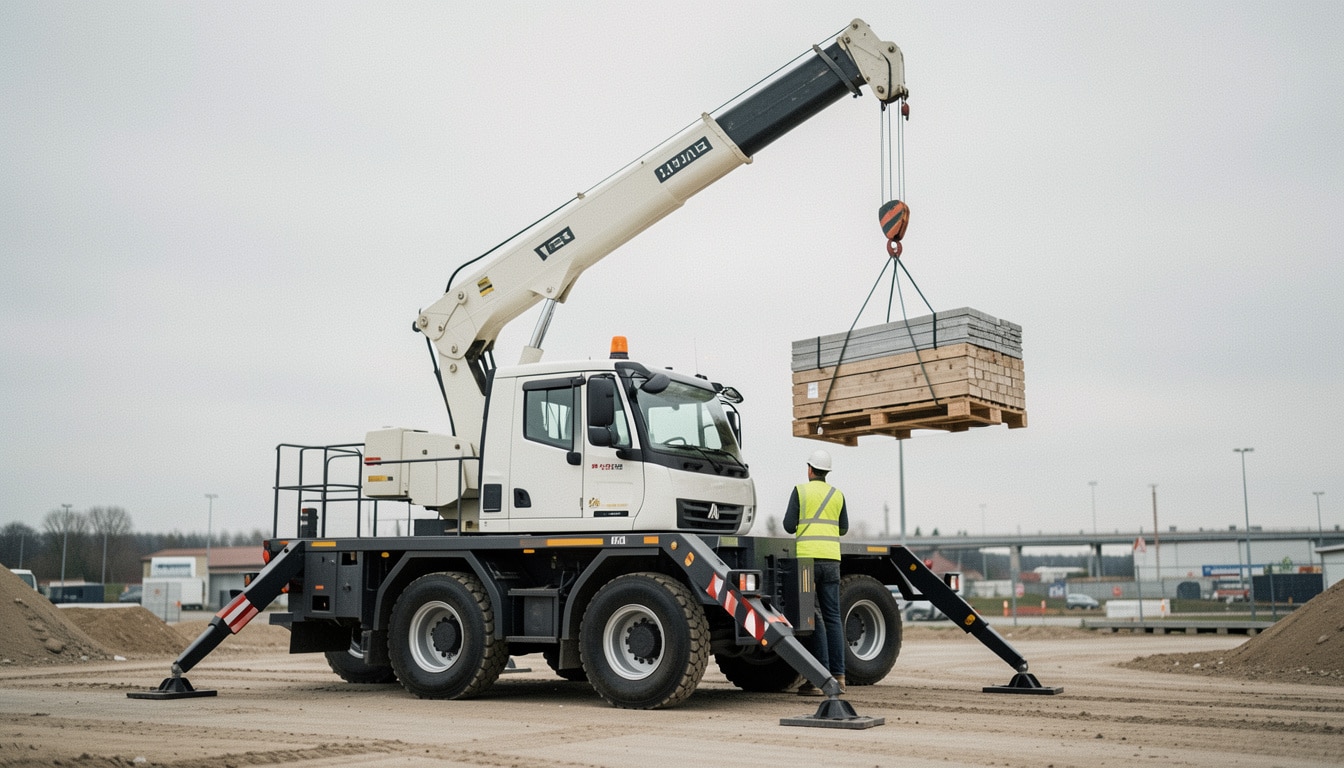 Camion-grue : usages, levage et critères de choix