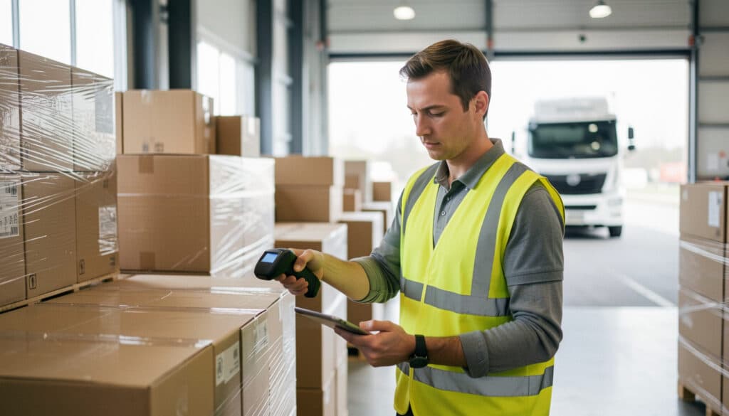 Réceptionnaire logistique : missions, salaire et formation