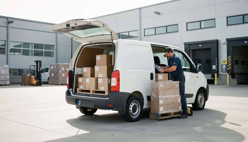 Capacité de transport de marchandises de moins de 3,5 t