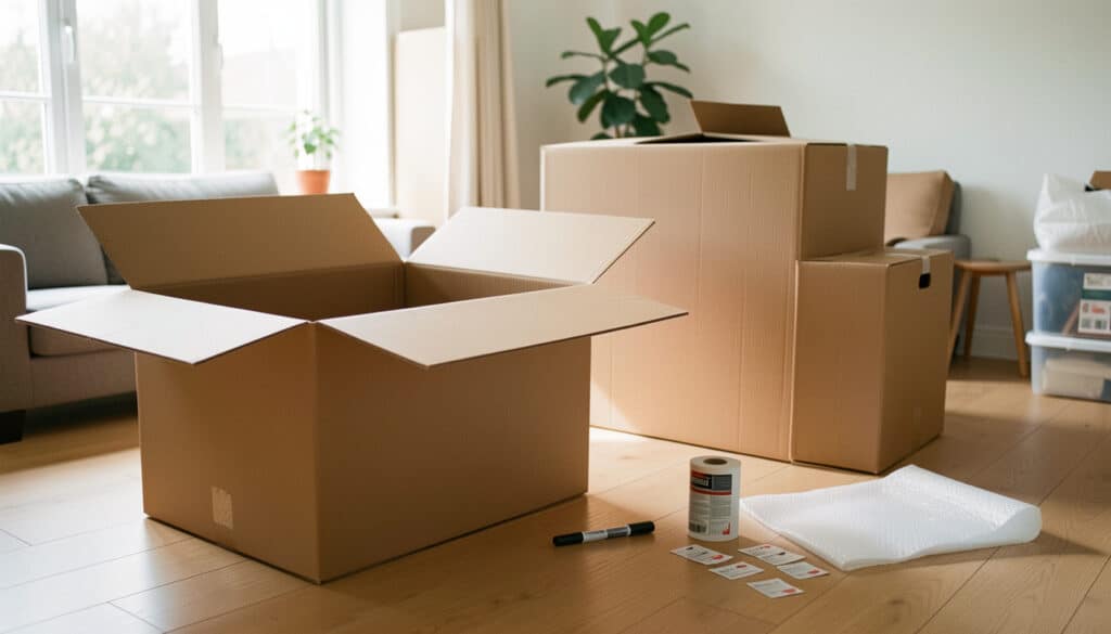 Grand carton de déménagement : bien le choisir