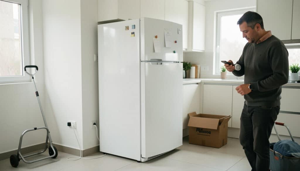 Quand rebrancher un frigo après l’avoir déplacé ?