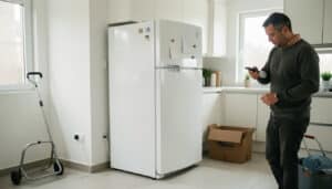 Quand rebrancher un frigo après l’avoir déplacé ?
