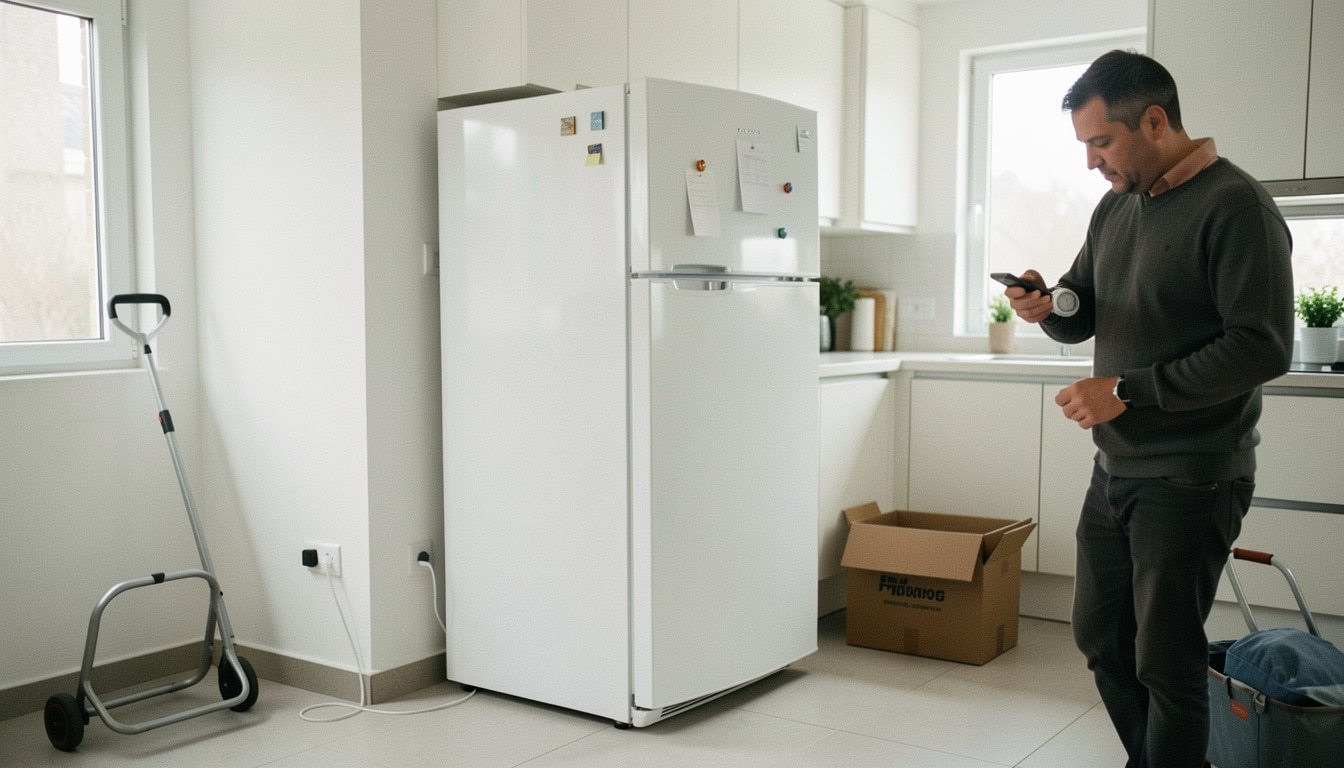 Quand rebrancher un frigo après l’avoir déplacé ?