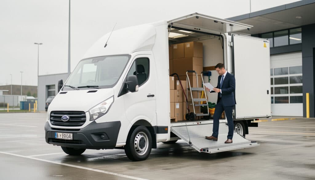 Fourgon de 3,5 tonnes : usages, charge utile et permis
