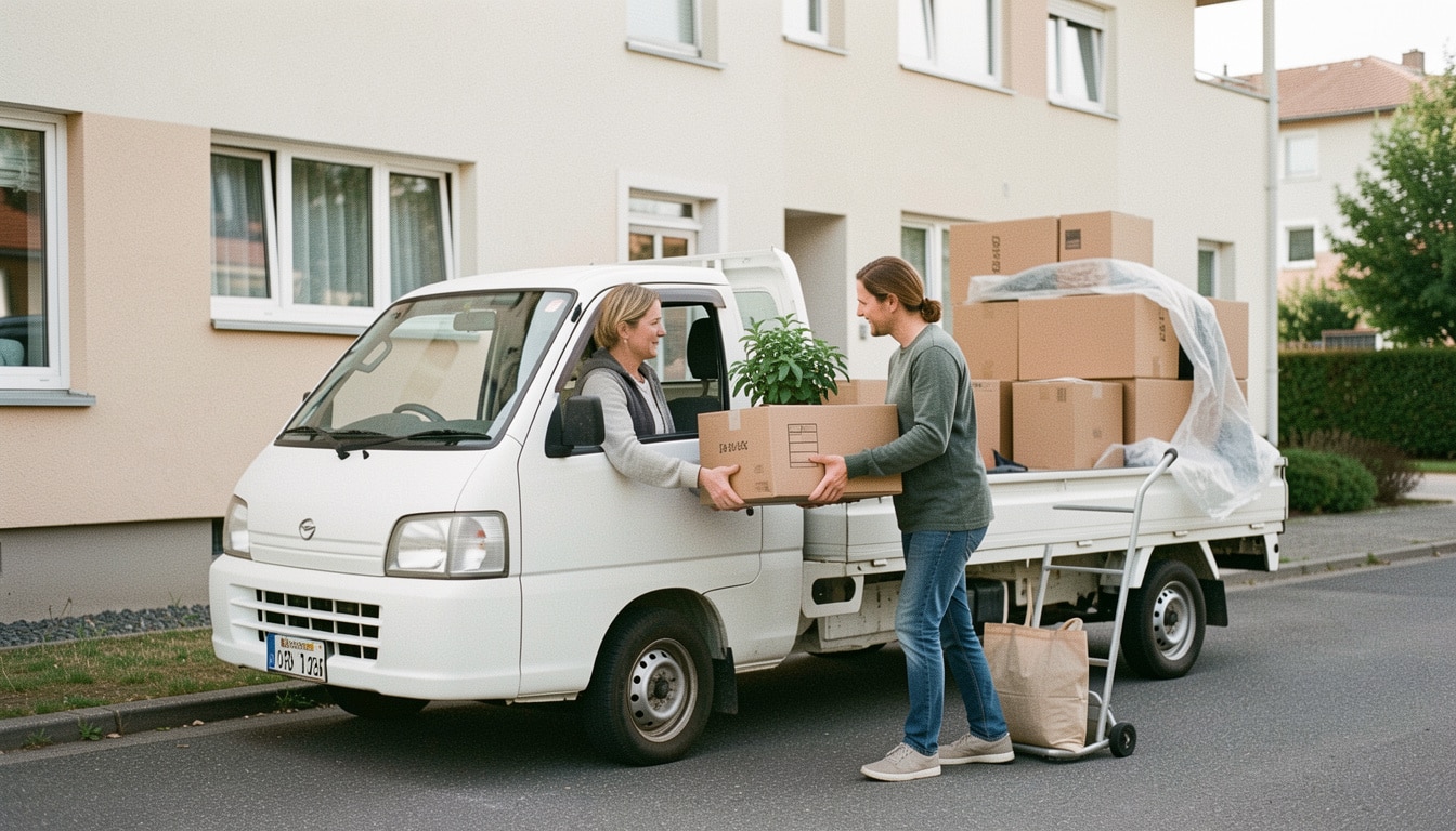 Petit déménagement entre particuliers : prix et choix