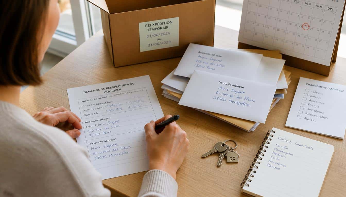Redirection temporaire du courrier : mode d’emploi